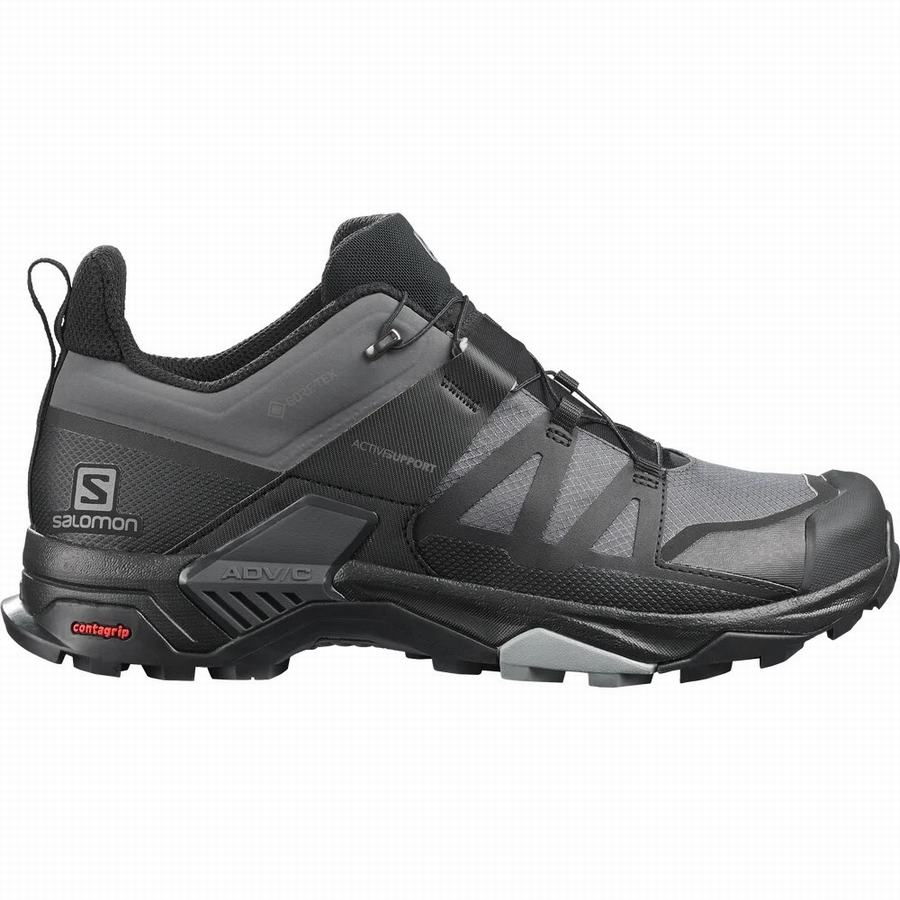 Salomon X Ultra 4 Wide Gore-tex Vandringsskor Herr Svarta [UFZ5100RK]